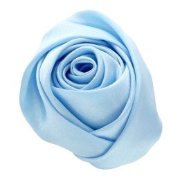 Small Satin Rose Knot