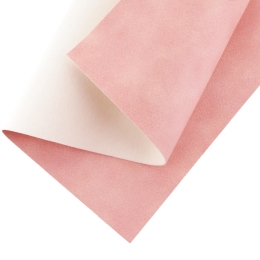 Luster Faux Leather Felt Sheets Rose Pink