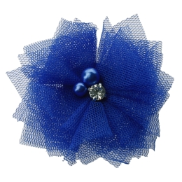 2.5" Folded Tulle Flower