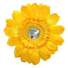 4" Gerbera Daisy Hair Flower