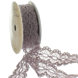 7/8" Ribbon Hole French Lace Trim