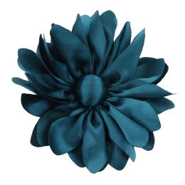 3.5" Satin Petals Hair Flower