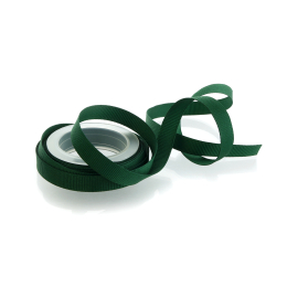 Forest Green Textured Grosgrain Ribbon