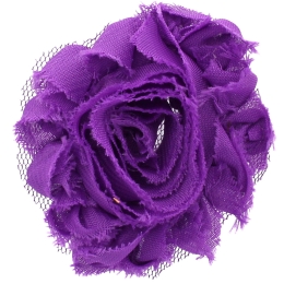 2.25" Shabby Fabric Flowers