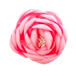 2.5" Open Ranunculus Fabric Flower