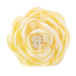 3.25" Open Ranunculus Fabric Flower