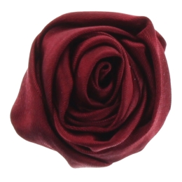 Small Satin Rose Knot