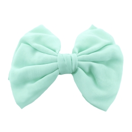 Chiffon Fabric Hair-Bow Pack - 6pc