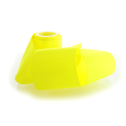 Neon Yellow Textured Grosgrain Ribbon