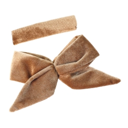 3.5" Small Velvet Tied Bow DIY