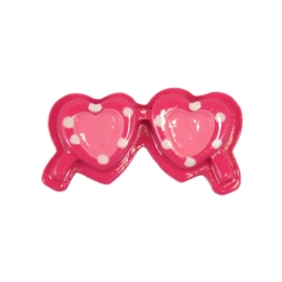 Hot Pink Sunglasses Flatback Craft Embellishment