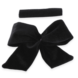 5" Velvet Tied Bow DIY