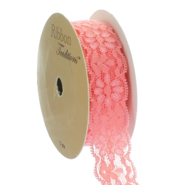 7/8" Stretch Elastic Lace Trim