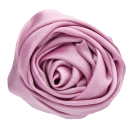 Small Satin Rose Knot