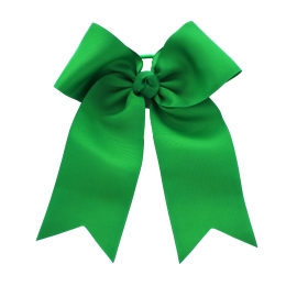 8" Large Cheer Ponytail Hair Bows Pack - 6pc