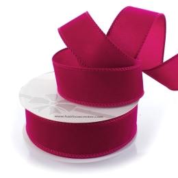 1.5" Wired Suede Velvet Ribbon