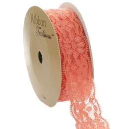 7/8" Stretch Elastic Lace Trim