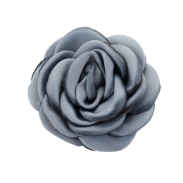 1.75" Singed Edge Rose Fabric Flower