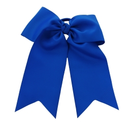 10" Jumbo Cheer Ponytail Hair Bows Pack - 6pc