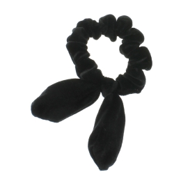 Velvet Bunny Ear Hair Scrunchie 6pcs