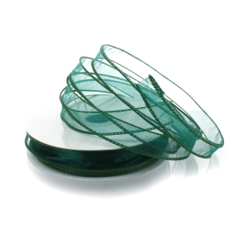 7/8" Wired Sheer Organza Ribbon