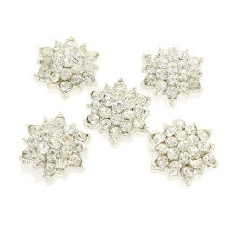 Small Starburst Rhinestone Embellishment Center