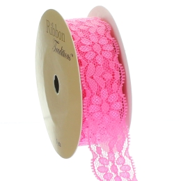 7/8" Stretch Elastic Lace Trim