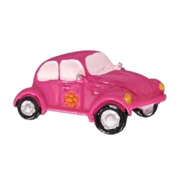 Pink Beetle Groovy Flatback Craft Embellishment