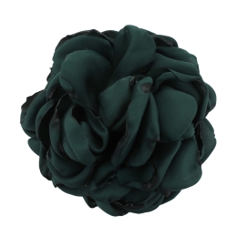 3.25" Open Rose Fabric Flower