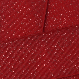 Red Dazzle Glitter Grosgrain Ribbon 250