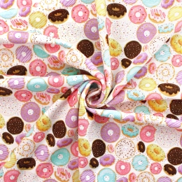 Sprinkle Donuts Bullet Fabric