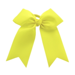 8" Large Cheer Ponytail Hair Bows Pack - 6pc