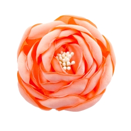 2.5" Open Ranunculus Fabric Flower