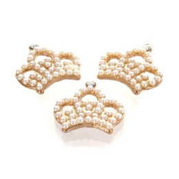 Rhinestone Tiara Embellishment Center