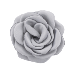 1.75" Singed Edge Rose Fabric Flower