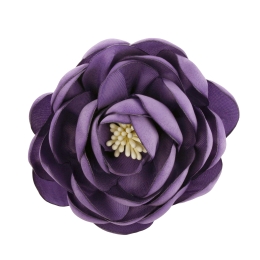 3.25" Open Ranunculus Fabric Flower