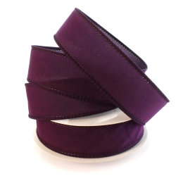 1.5" Wired Suede Velvet Ribbon