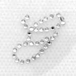 HotFix Iron On Rhinestone Transfer Alphabet Monogram Script - 3/4"