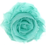 1.75" Shabby Fabric Flowers