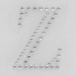 HotFix Iron On Rhinestone Transfer Alphabet Monogram Engraved - 1.5"