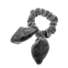 Velvet Bunny Ear Hair Scrunchie 6pcs