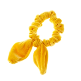 Velvet Bunny Ear Hair Scrunchie 6pcs