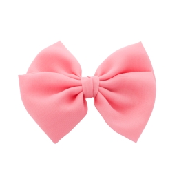 Chiffon Fabric Hair-Bow Pack - 6pc