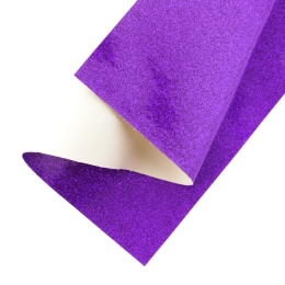 Fine Glitter High Gloss Jelly Canvas Sheets Purple