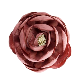 2.5" Open Ranunculus Fabric Flower