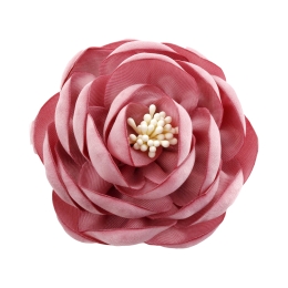 2.5" Open Ranunculus Fabric Flower