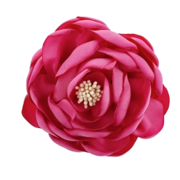 3.25" Open Ranunculus Fabric Flower