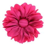 3.5" Satin Petals Hair Flower