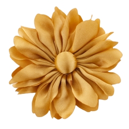 3.5" Satin Petals Hair Flower