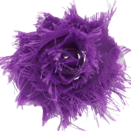 1.75" Shabby Fabric Flowers